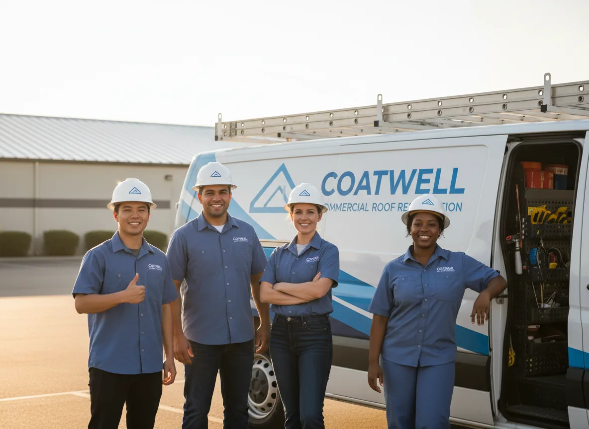 Commercial roof coating company in Quincy, OH